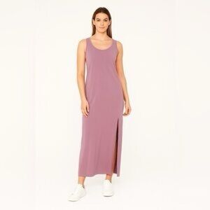 Sleeveless Kit and Ace Mauve Maxi Dress
